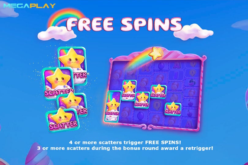 ฟีเจอร์ Free Spins SE