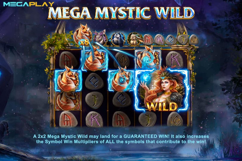 ฟีเจอร์ Mega Mystic Wild SS