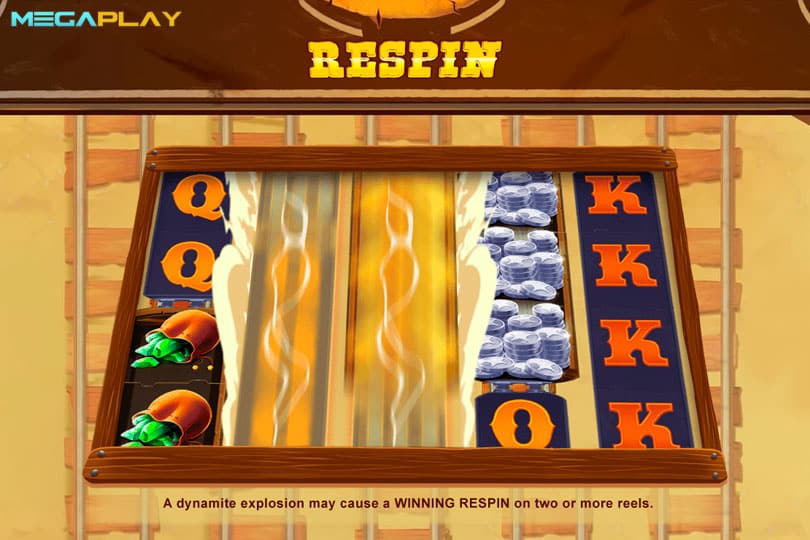 ฟีเจอร์ Respin The Greatest Train Robbery
