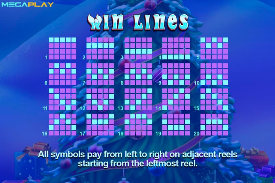 Paylines Santa Spins