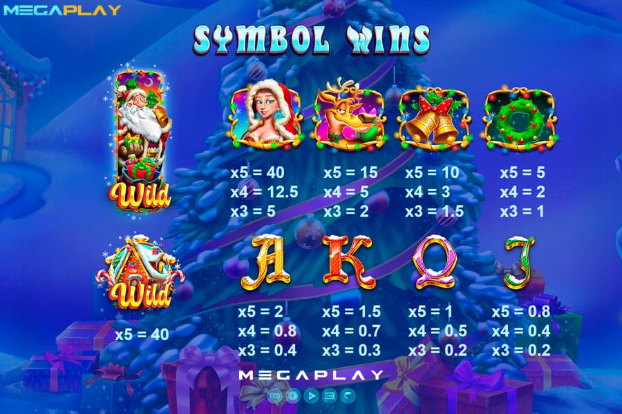 Symbol-Wins Santa Spins