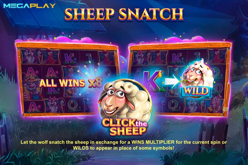 ฟีเจอร์ Sheep Snatch