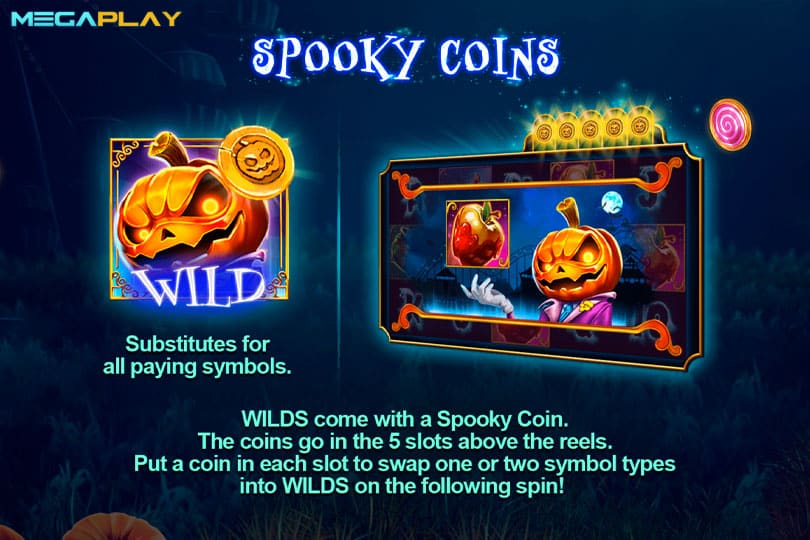 ฟีเจอร์ Spooky Coin