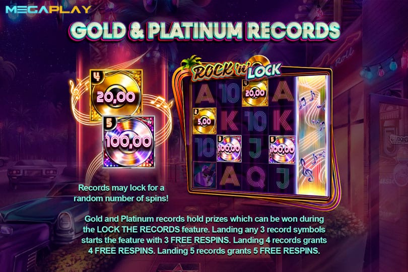 ฟีเจอร์ Gold&Platinum Records