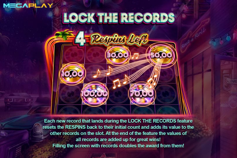 ฟีเจอร์ Lock The Records