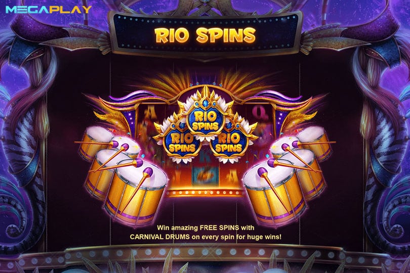 ฟีเจอร์ Rio Spins