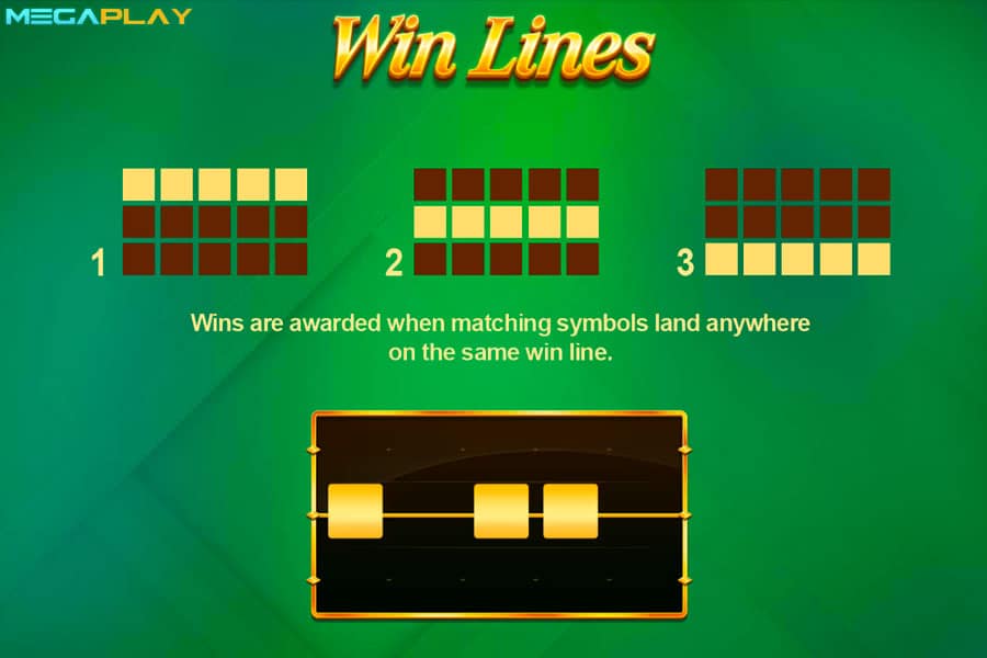 Paylines Regal Streak