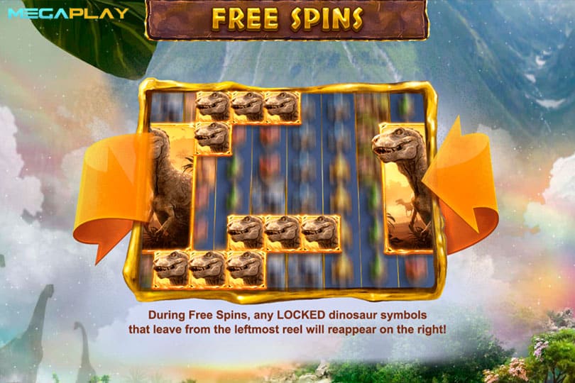 ฟีเจอร์ Free Spins 2 Reptizillions Power Reels