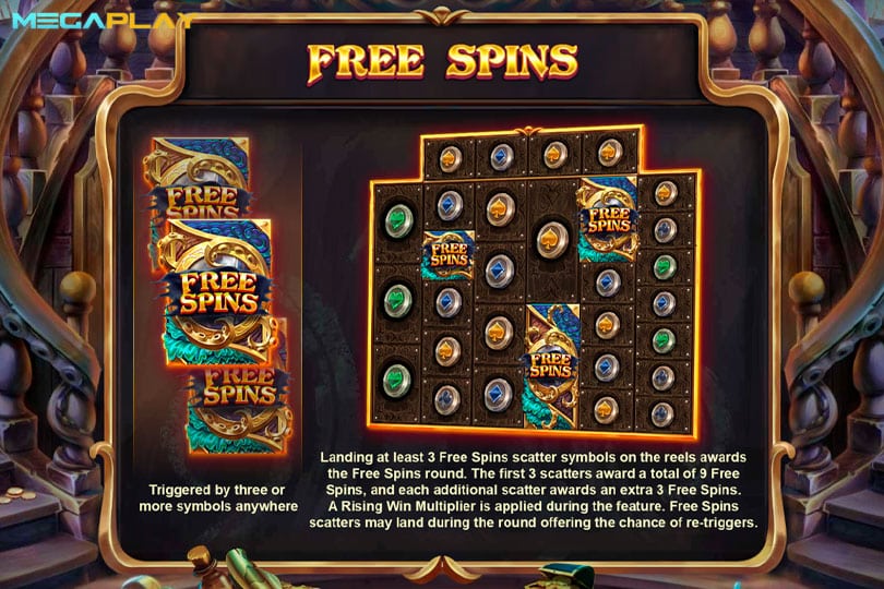 ฟีเจอร์ Free Spins PP