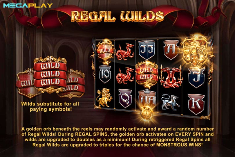 ฟีเจอร์ Regal Wilds